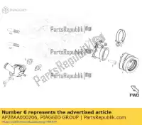 AP2BAA000206, Piaggio Group, Thermostat aprilia derbi cafe gpr mulhacen mulhacen cafe rs rs4 senda terra terra adventure e terra e zd4tw000 zdpka 125 2007 2008 2009 2010 2011 2012 2013 2014 2016, New