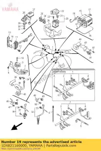 yamaha 1DX821160000 drut, przewód ujemny - Dół