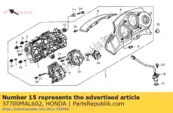 Ici, vous pouvez commander le sensor assy. Speed auprès de Honda , avec le numéro de pièce 37700MAL602: