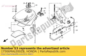 Honda 17506MALE00ZB stel illust * type1 * in - Onderkant