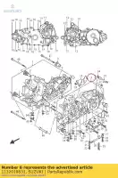 1132010831, Suzuki, conjunto de cárter, l suzuki an burgman  a executive z an650a an650aaz an650z 650 , Novo