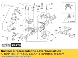 Aprilia AP8104288, Tankdop, OEM: Aprilia AP8104288