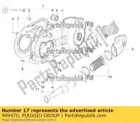 949470, Piaggio Group, Tubo de refrigeração     , Novo