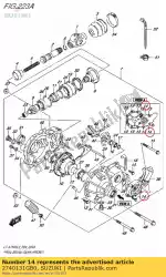 Here you can order the flange bolt,hex from Suzuki, with part number 2740131GB0: