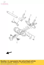 Tutaj możesz zamówić widelec, shift 3 od Yamaha , z numerem części 3XW185130000: