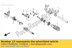 Qui puoi ordinare piastra, cambio da Honda , con numero parte 24621MG8000: