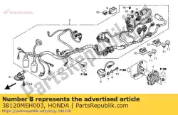 Here you can order the horn comp(low) from Honda, with part number 38120MEH003: