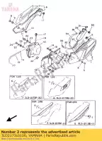 3LD2173L0100, Yamaha, graphic set 1 yamaha xtz supertenere 750, New