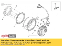 AP9150401, Aprilia, vite, Nuovo