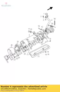 Suzuki 1415003H10E02 manifold uh200 - Lado inferior