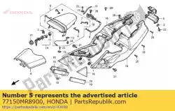 Aquí puede pedir asiento comp., pasajero de Honda , con el número de pieza 77150MR8900: