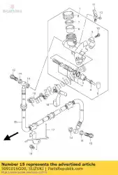 Here you can order the hose,clutch from Suzuki, with part number 5991016G00: