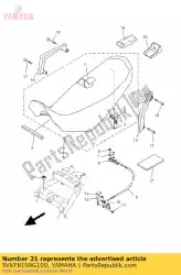 Ici, vous pouvez commander le xt660 x & r auprès de Yamaha , avec le numéro de pièce 5VKF8199G100: