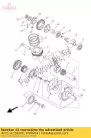 4XV116330000, Yamaha, pin, piston yamaha  fzs ybr yfm yzf r 250 1000 1998 1999 2000 2001 2002 2003 2004 2005 2007 2008 2009 2010 2011 2012 2013 2017 2018 2019 2020 2021, New