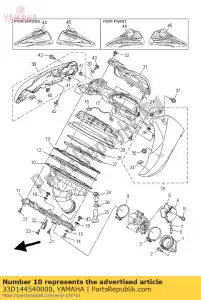 yamaha 33D144540000 giunto - Il fondo