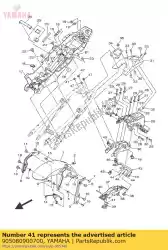 Ici, vous pouvez commander le ressort, torsion auprès de Yamaha , avec le numéro de pièce 905080900700: