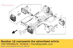 Here you can order the base comp. L,rr wi from Honda, with part number 33670MAN920: