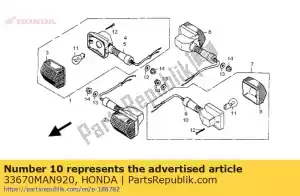 Honda 33670MAN920 base comp.l, rr wi - Il fondo