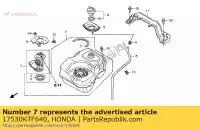 17530KTF640, Honda, tank set, brandstof honda sh 125 150 2005 2006 2007 2008 2009 2010 2011 2012, Nieuw