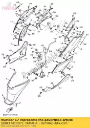 Here you can order the cover, side 4 mvpbm1 from Yamaha, with part number BB8F174100P1: