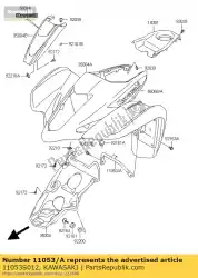 Tutaj możesz zamówić wspornik b? Otnika przedniego ksf400-a1 od Kawasaki , z numerem części 11053S012: