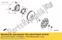 22131KFG000, Honda, piatto, rampa honda  250 1998, Nuovo