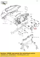 230080135, Kawasaki, presa-assy, ??lo beam ex300adf kawasaki  kle ninja zx 300 600 636 650 2013 2014 2015 2016 2017 2018 2019 2020 2021, Nuovo