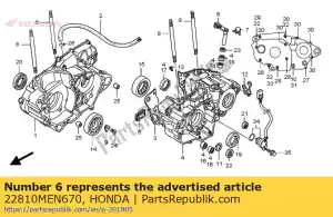 Honda 22810MEN670 hefboomcomp., koppeling lifte - Onderkant