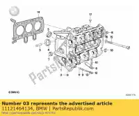 11121464134, BMW, boulon bmw  750 1000 1100 1984 1985 1986 1987 1988 1989 1990 1991 1992 1993 1994 1995 1996 1997, Nouveau