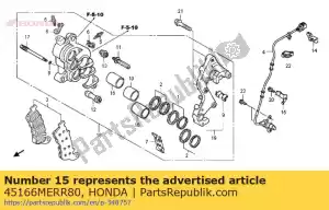 Honda 45166MERR80 przewodnik b, fr. czujnik pr?dko?ci - Dół