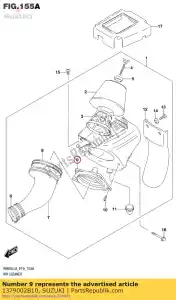 Suzuki 1379002B10 base, filtro - Lado inferior