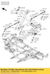 Tutaj możesz zamówić komp. Ramek od Kawasaki , z numerem części 321607501: