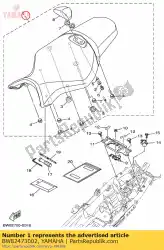 Tutaj możesz zamówić podwójne siedzenie od Yamaha , z numerem części BW82473002: