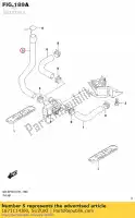 1871114J00, Suzuki, hose,2nd air cl suzuki gsxr  z uf 30th anniversary moto gp yoshimura special edition gsx r600 r750 gsxr600 gsxr750 750 600 , New