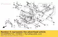 50180MEN730, Honda, blijf, koppelaar honda crf  x r crf450r crf450x 450 , Nieuw