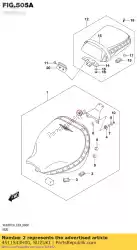 Here you can order the bracket,seat from Suzuki, with part number 4511543H00: