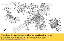 Qui puoi ordinare comp. Aletta, testata l. Fr./r. Rr. Da Honda , con numero parte 12270MBA600: