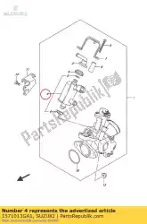 Tutaj możesz zamówić brak opisu w tej chwili od Suzuki , z numerem części 1571013GA1: