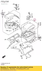 Here you can order the bag assy,side,l from Suzuki, with part number 9550006J41: