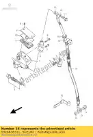 5926838311, Suzuki, abrazadera, manguera br suzuki gn 250 1985 1988 1989 1990 1991 1992 1993 1994 1996 1998 1999 2000, Nuevo