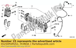 remklauw sub assy r fr van Honda, met onderdeel nummer 45250MJPG52, bestel je hier online: