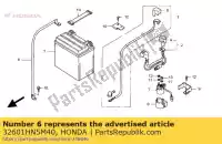 32601HN5M40, Honda, geen beschrijving beschikbaar op dit moment honda trx 350 2004 2005 2006, Nieuw