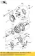 Drum-assy,rear brake Kawasaki 410341113