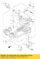 1385014G00, Suzuki, tube,breather suzuki an 250 400 2005 2006, New