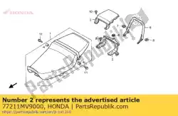 blijf, zitkuip van Honda, met onderdeel nummer 77211MV9000, bestel je hier online: