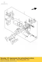 6910144810, Suzuki, Klocki hamulcowe suzuki gsr gsx r 600 750 2006 2007 2008 2009 2010, Nowy