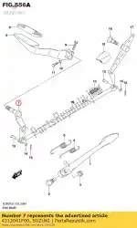 Qui puoi ordinare braccio comp, freno da Suzuki , con numero parte 4312041F00: