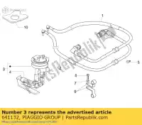 641132, Piaggio Group, Feed pump aprilia piaggio  beverly bv dorsoduro zd4sm000, zd4sma00, zd4smc00, zd4smc01 500 750 2003 2005 2006 2008 2009 2010 2011 2015 2016, New