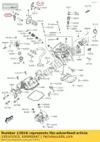 12016Y003, Kawasaki, Braccio bilanciere kawasaki kvf300 brute force 300 , Nuovo