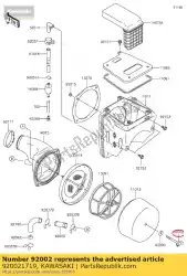 Tutaj możesz zamówić ? Ruba kx125-e1 od Kawasaki , z numerem części 920021719: